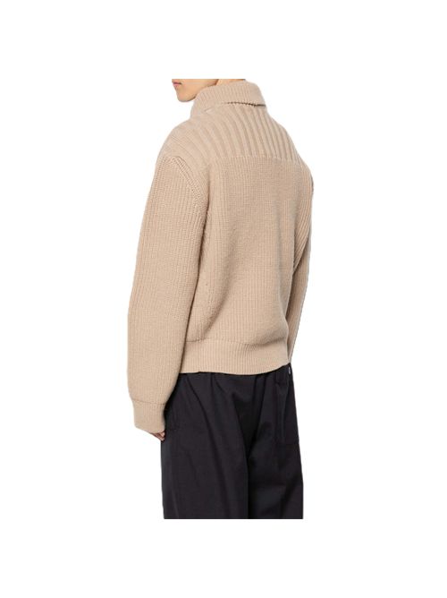 Chunky wool cardigan DRIES VAN NOTEN | 262-021221-4707106 CHAMPAGNE